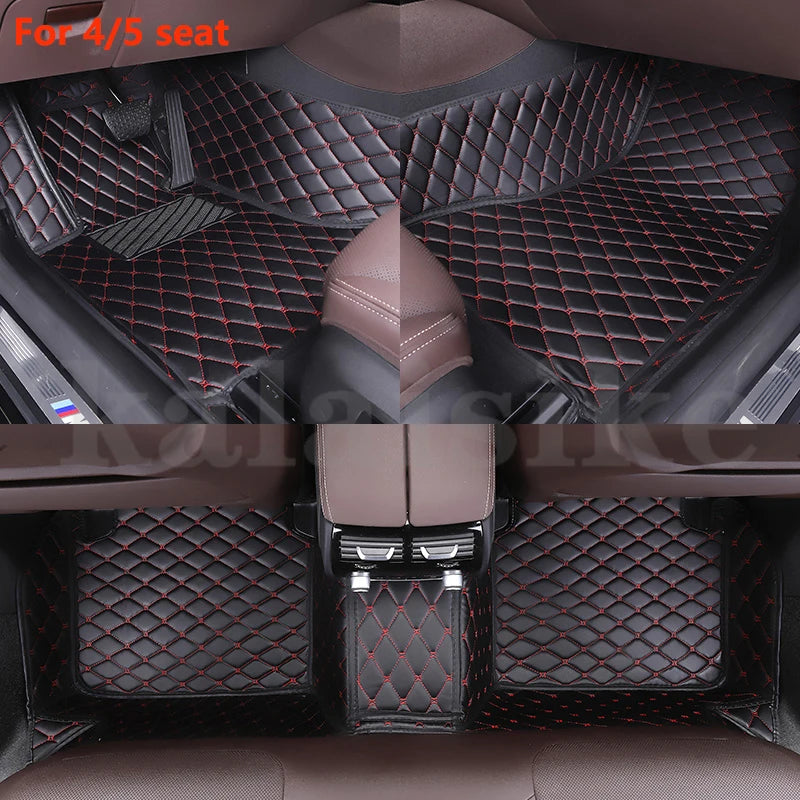 Custom Car Floor Mat for Chevrolet silverado All model silverado 1500 2500 High Country tauto accessories styling interior parts