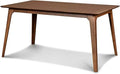 Oscar 60" Rectangle Wood Dining Table, Walnut