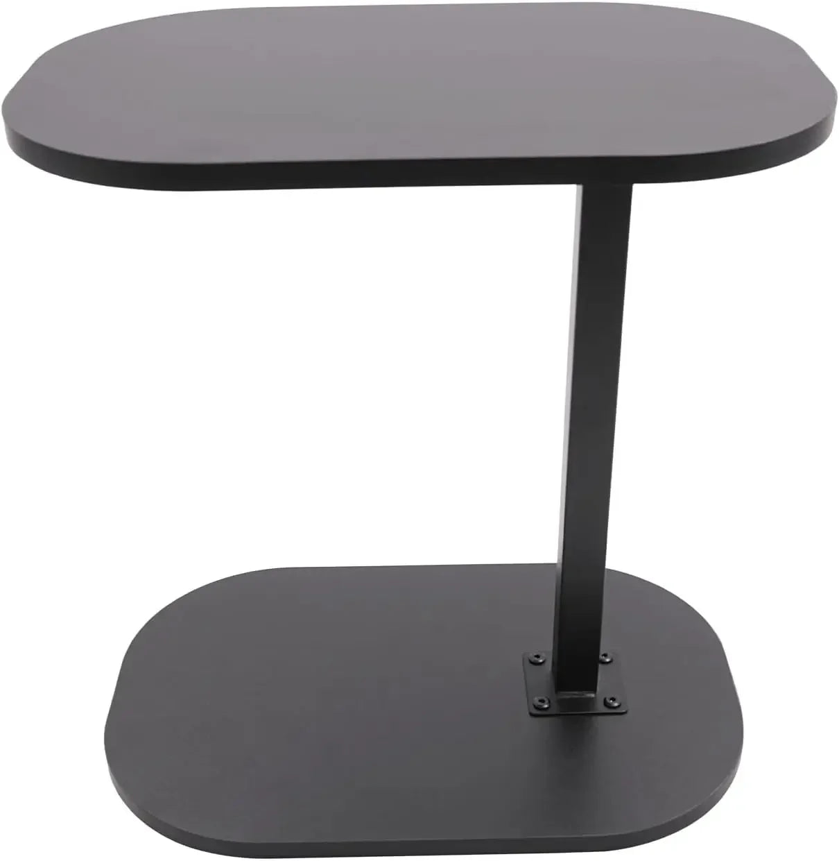C-Shaped Side Table, Height Adjustable Coffee Table, Living Room Coffee Table, 360° Swivel and Multi-Angle Tilt for Living Room