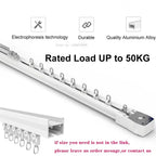 Aqara Smart Zigbee Curtain Drive Motor ZNCLDJ11LM with Electric Curtain Rail Track Set Mi Homekit APP Automatic Control System