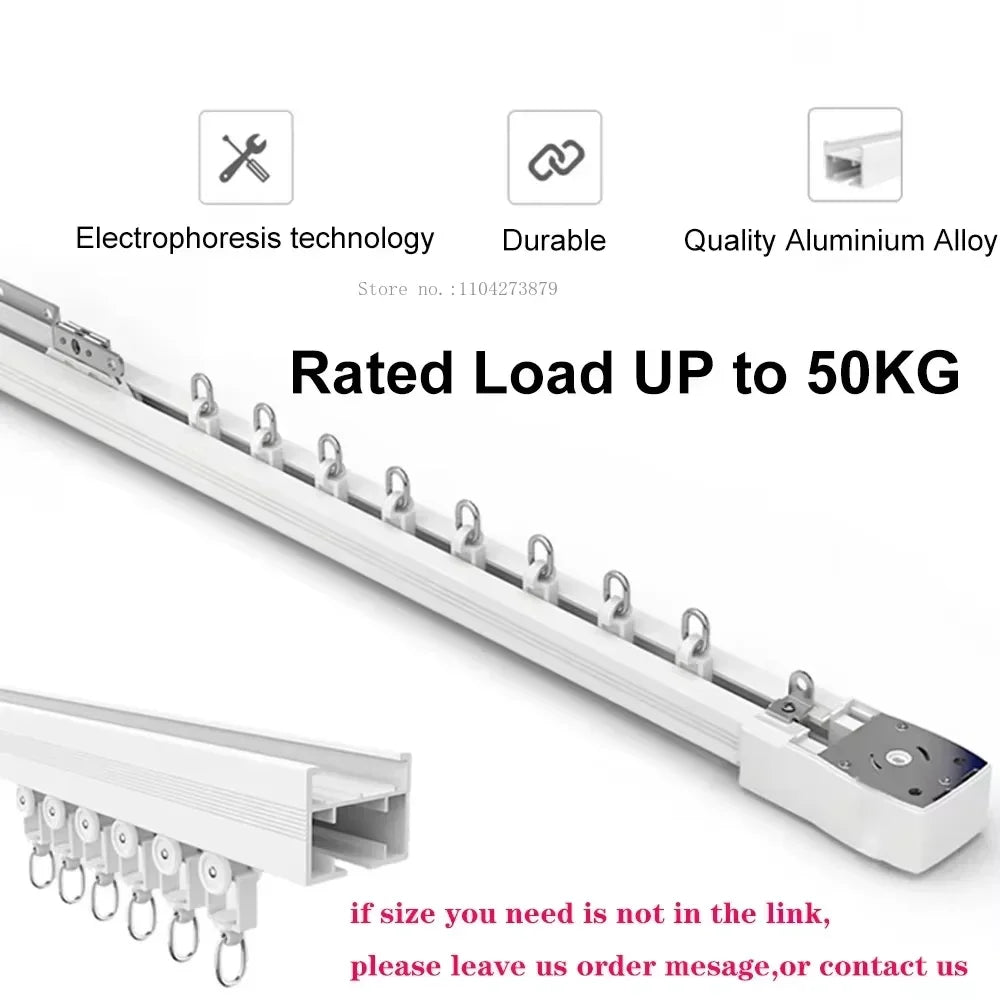 Aqara Smart Zigbee Curtain Drive Motor ZNCLDJ11LM with Electric Curtain Rail Track Set Mi Homekit APP Automatic Control System