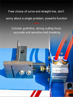 WFS-188 Portable Automatic Edge Banding Machine Small Double-sided Glue Edge Banding Machine Plywood Edge Banding Machine