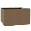 130.75" X 80.75" Universal Pergola Curtain Kit W/ Hooks/C-Ring Included, Brown