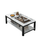 Tea table, living room, household, small apartment, next to sofa, office, marble patterned color tea table, tea table