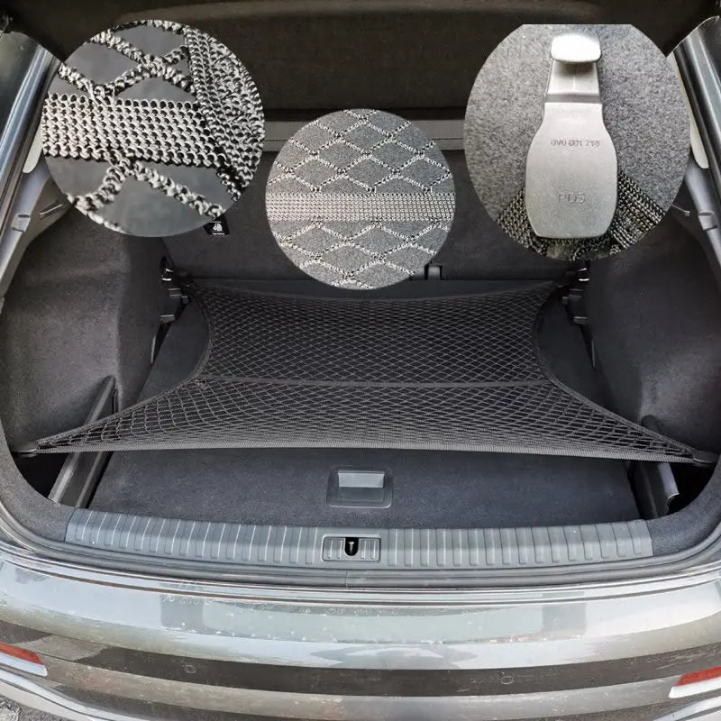 For Audi Original Car Trunk Mesh Net Cargo Luggage A4 B5 B6 B8 A6 C5 C6 A3 A5 Q3 Q5 Q7 8W0 861 869 B 9B9 80A 861 869 9B9