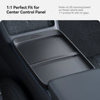 YZ For Tesla Model 3 Y Highland Juniper 2025 Center Console Trays Drink Food Table Desk Plate Car Armrest Storage Box Organizer