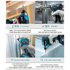Electric Goddess 1800rpm DTD173 Cordless Impact Driver 180Nm Brushless Motor Electric Drill Wood/Bolt/T-Mode For Makita 18V