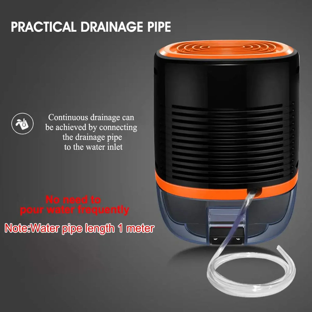 TINSOL New Air Dehumidifier 800ml Portable Dryer Low Noise Purificatio
