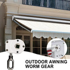 Gearbox Mechanics Hardware Heavy Duty Canopy Crank Parts Portable Parasol Gear Maintenance Accessories For Rolling Shutter