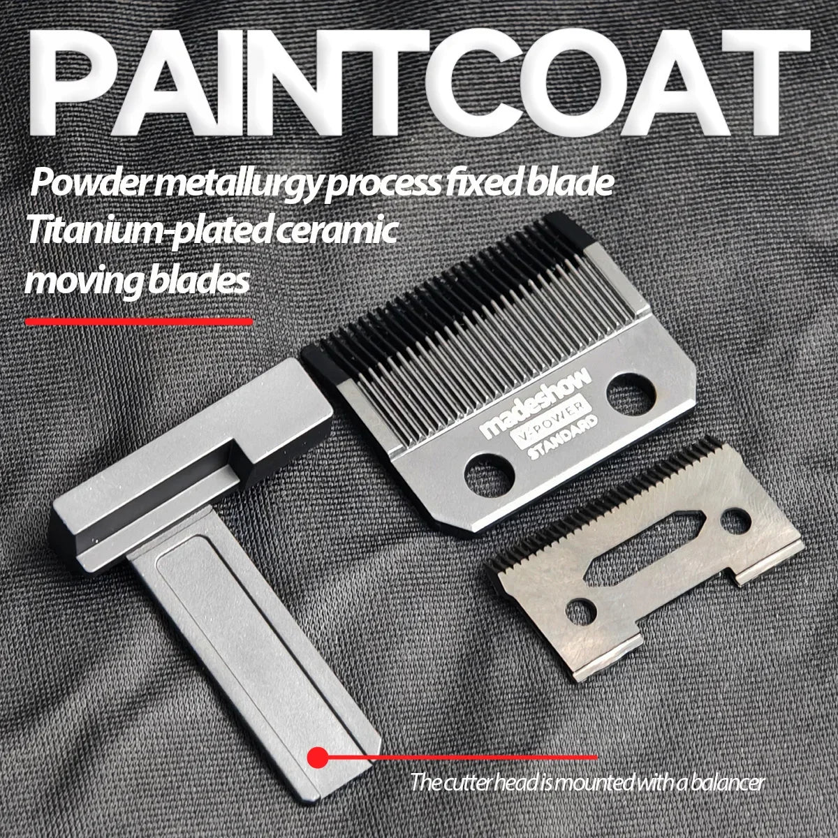 Replacement Original Cutter Head Madeshow Kulilang G9C M5(F) M10+ R66 R77F Standard Blades Hair Clipper Ceramic Blade Trimmer