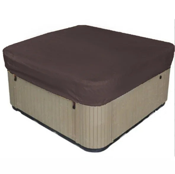 Spa Hot Tub Dust Cover Bathtub Swimming Pool Waterproof Outdoor Falling Leaf Protector Cover Garden Courtyard Anti-UV Protector