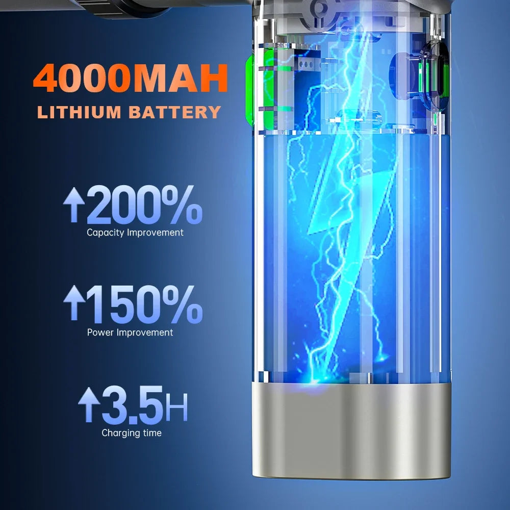 150000RPM Turbofan Air Blower Mini Turbo Jet Fan Brushless Motor Handheld Duct Fan Portable Charging Cleaning Car Vacuum Cleaner