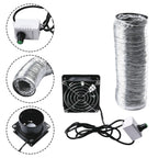Smoke Absorber Fume Extractor Fan Pipe Duct Exhuast Fan USB Adjustable