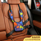 Adjustable Child Seat Belt Retainer Strangulation Neck Shoulder Cover Simple and Convenient Shoulder Cover for Car Safety Seat