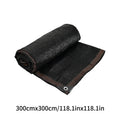 Black Shading Net Anti-UV Sunshade Cloth Outdoor Swimming Pool Cover Sunshade Mesh Garden Plants Balcony Patio Car Canvas Awning