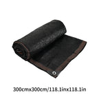 Black Shading Net Anti-UV Sunshade Cloth Outdoor Swimming Pool Cover Sunshade Mesh Garden Plants Balcony Patio Car Canvas Awning