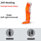 Portable Red Light Heating Long Leg Boots  Leg Vibration Massage Relieves Joint Rheumatic Pain Numbness Chronic Cold LegSyndrome