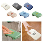 Foot Rest Under Desk Leg Rest with Roller Massage Foot Nursing Stool Foot Stool for Car Computer Desk Women Men Living Room Home