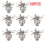 For TWK TM 767 800 TWK jtc 767 800 Stainless Steel Blades Knive Ice Crusher for Juicer Blender Part for 2L Jar 010 767 800 G5200