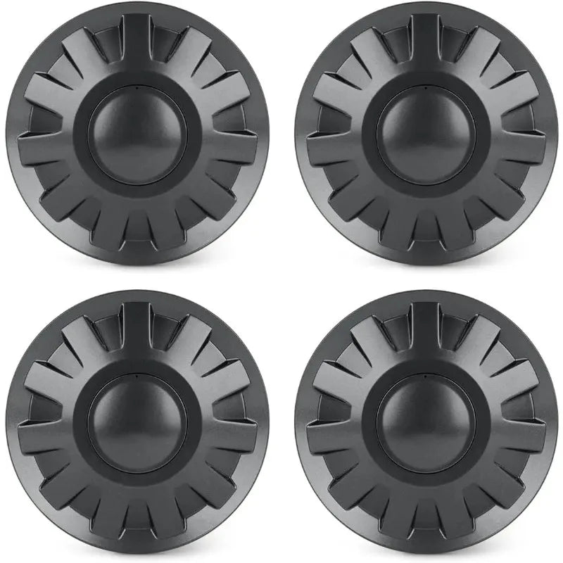 4PCS Wheel Hub Caps Center Cover for Tesla 2024 Model 3 Highland Wheel Cap Kit Center Cap Lug Nut Covers Modification Hubcaps