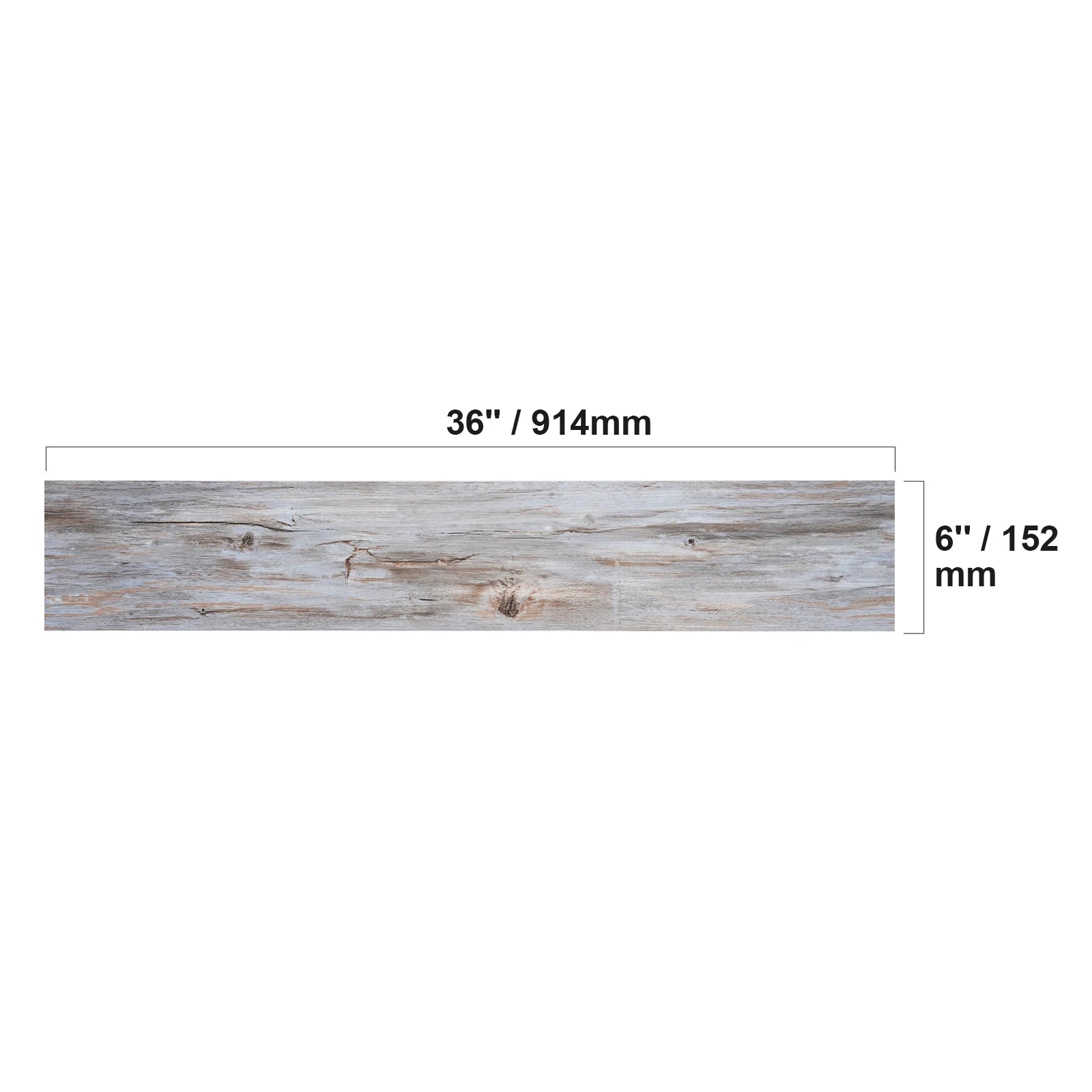SucceBuy Self Adhesive Vinyl Floor Tiles 20/36pcs Vintage Wood Grain DIY Flooring for KitchenDining Room Bedrooms 0.65/2.5mm