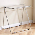 Simple Folding Dining Table Nordic ins Transparent Table Coffee Table Side Acrylic Portable Office Study Home Use