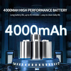 95000PA Car Vacuum Cleaner  Wireless Powerful Cleaning Machine Auto Robot Car Accessories Home Appliance Strong Suction As Gift