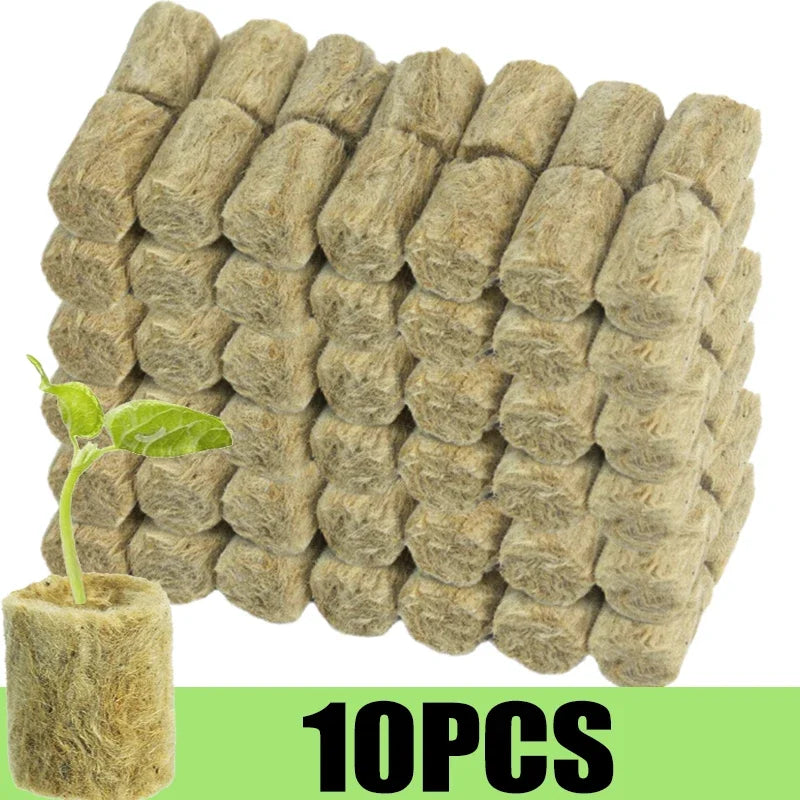 Seedling Grow Plug Sponge Block Starter Stonewool Planting Cubes Soilless Hydroponics Cuttings Garden Plants Propagation Tools