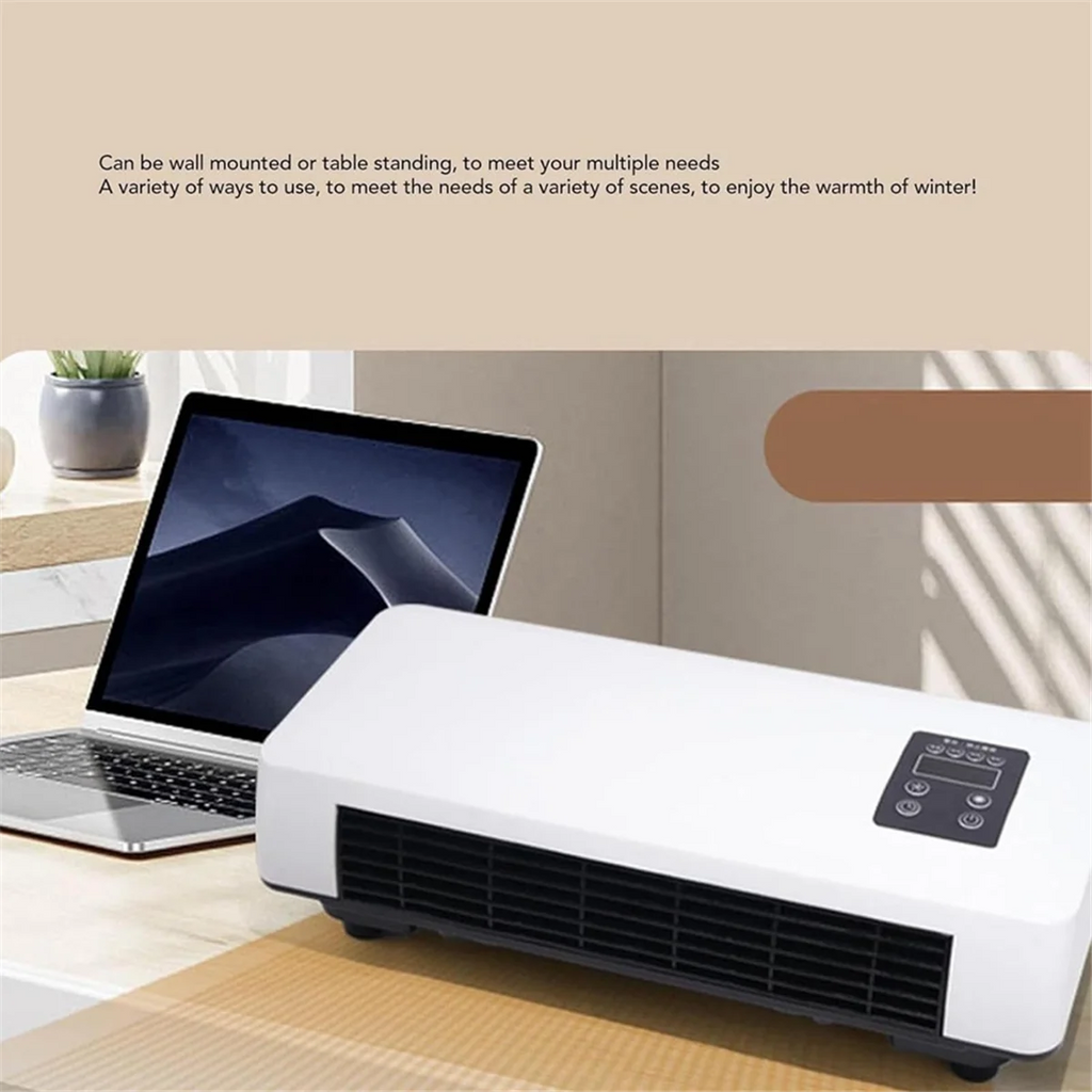 Cooling and Heating Dual-Purpose Heater Household Wall-Mounted Electric Heater Small Air Conditioner EU Plug