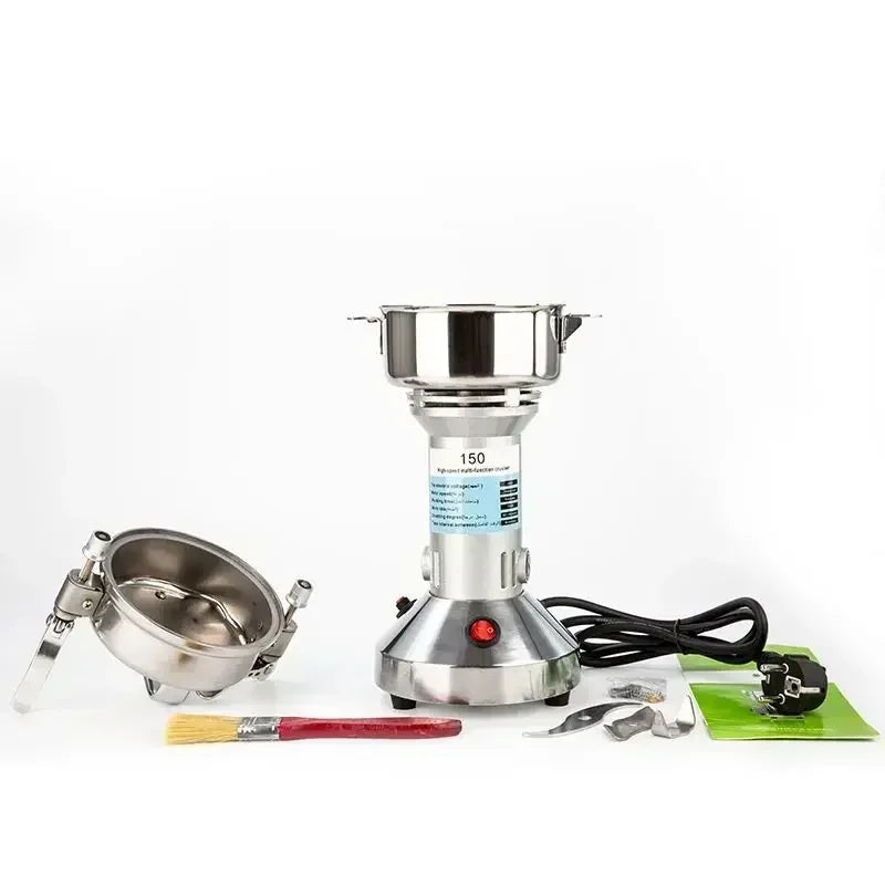 150G Grinding Machine Ultrafine Grinder Chinese Medicinal Materials Mill Home Mill Commercial Small Grains Miscellaneous Grains