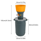 25L/50L/60L Electric Grain Mill Grinder, with 5 Sieves, Grain Grinder Mill, Electric Corn Grinder, Wheat Grinder