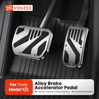 YZ Tesla Model 3/Y Foot Pedal Covers (2017-2025)