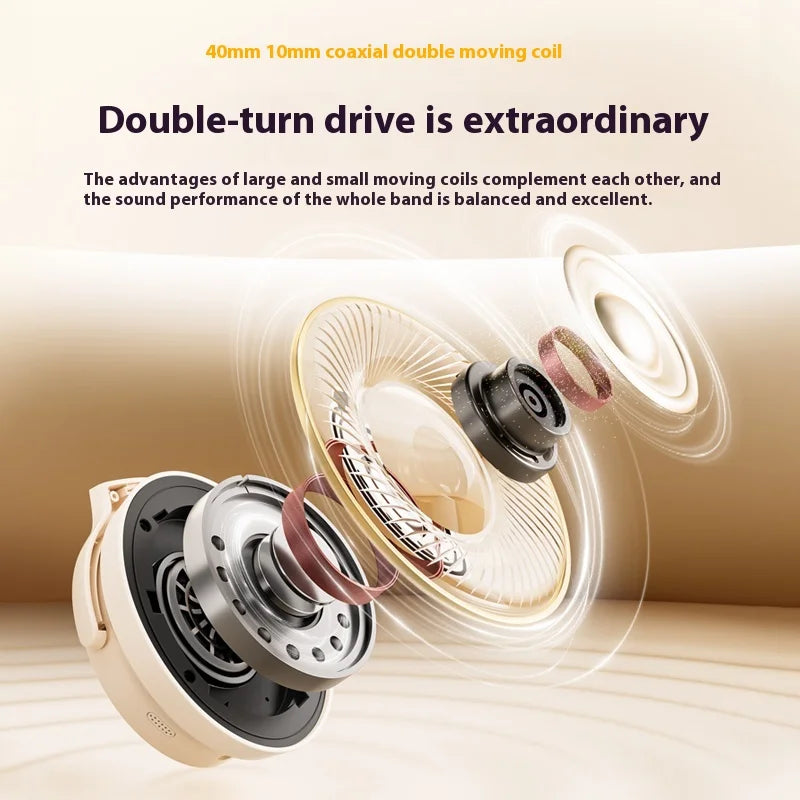 SoundPEATS Space Pro Headphones Wireless with Microphone Active Noise Reduction Earphones Gaming and Esports Earphones Gift