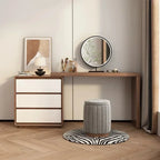 Desk Organizer Bedroom Dressing Table Mirror Bedside Modern Wood Makeup Table Storage Nordic Vanitys Para Maquillaje Furniture