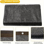 Black Sunshade Net Shading 70~80% Plant Greenhouse Cover Mesh Fence Privacy Screen Garden Sun Shed Outdoor Anti-UV
