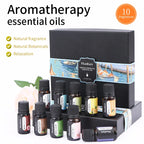 10ml Essential Oil Aromatherapy Gift Box Air Humidifier Household Water-soluble Lavender Rose Eucalyptus White Peach Oolong