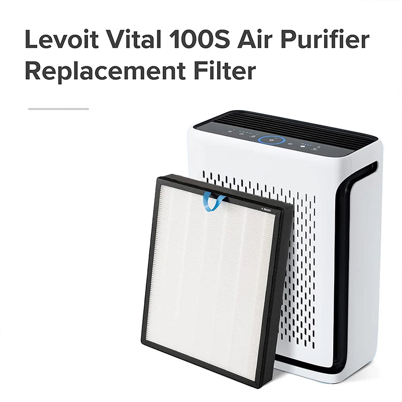 For Levoit Air Purifier Hepa Filter Vital 100S For Levoit Activated Carbon Filter Vital 100S for Levoit Vital 100S Filter