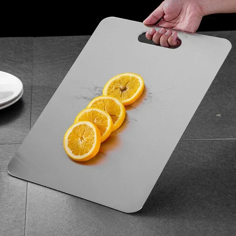 Kitchen Countertop Organizer 3Pcs Stainless Steel Double Sided Pads Rustproof Wear Resistant Table Protection Mats Indoor Use