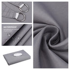 98%UV Block Water Resistant Shade Sail Sun Sail Shelter Canopy Pool Rectangle Square 4x3m/3x2M For Garden Terrace
