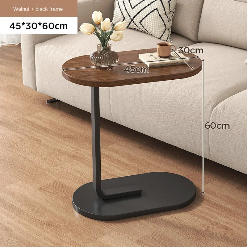 IHOME Small Coffee Table Bedside Storage Rack Mini Sofa Side Table Modern Simple Mobile And Easy To Use For Home Use New 2024