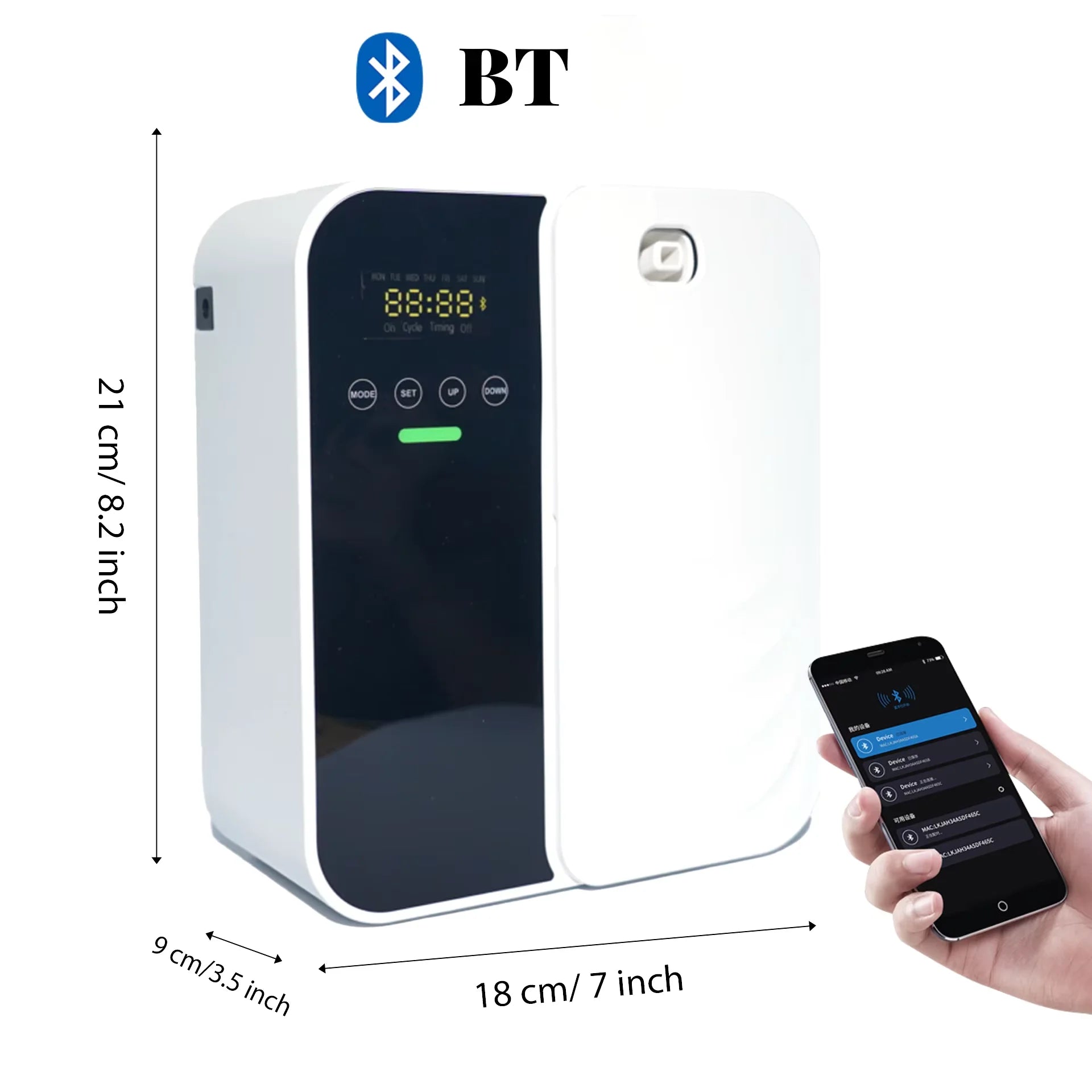 Waterless Diffuser Aroma Diffuser 1000m³ Electric Scent Machine Smell