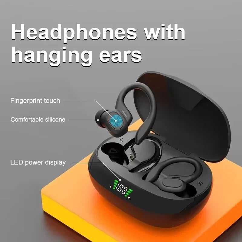 Original SP16 Bluetooth Earphones True Wireless Earbuds Ear hook HiFI Stereo Sound Waterproof Headset for Workout Gaming Sports