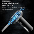 Xiaomi Youpin Wireless Air Duster 50000 RPM Dust Blowing Gun USB Compressed Air Blower Cleaning Computer Laptop Keyboard Camera