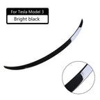 For Tesla Model 3 Performance Spoiler Original Trunk Wing ABS Black Carbon Fiber Tesla Model 3 2017-2023 Accessories