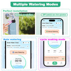 WIFI Tuya Garden Watering Timer Smart Sprinkler Drip Irrigation System Outdoor Remote Water Controller Irrigation System