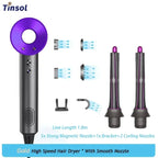 Professional negative ion hair dryer, high-speed constant temperature bladeless hair dryer home negative ion hair dryer