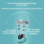 Hot selling household hanging iron with large steam, handheld double bar vertical ironing machine, high-power boosting flat iron