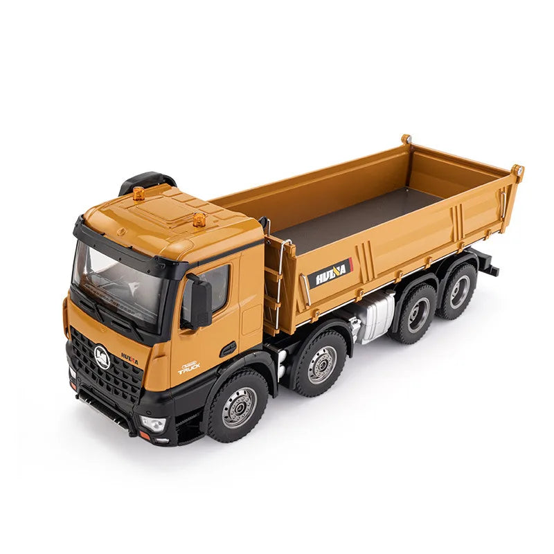 Huina 536 NEW Model R/C Dump Truck Loading Car Remote Controlled Car Construction Engineering Truck 1/14 Scale Rc Vehicle Toys