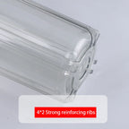 20 inch transparent filter bottle 3/4''1"Plastic mouth 25/32mm rubber ring leakproof Explosion-proof water purifier filter shell