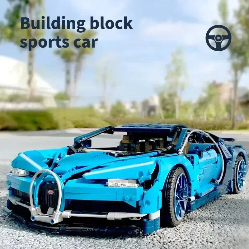 IN stock 3599 racing cars compatible with 42083 supercar models, decorative ornaments, children's birthday gifts
